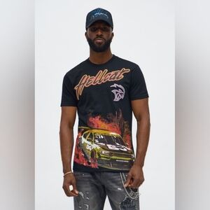 Dodge Hellcat Speed Club Short Sleeve Tee - Fashion Nova